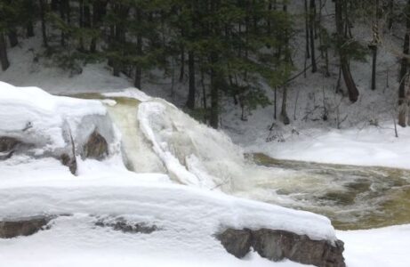 River Rages During Spring Melt Image